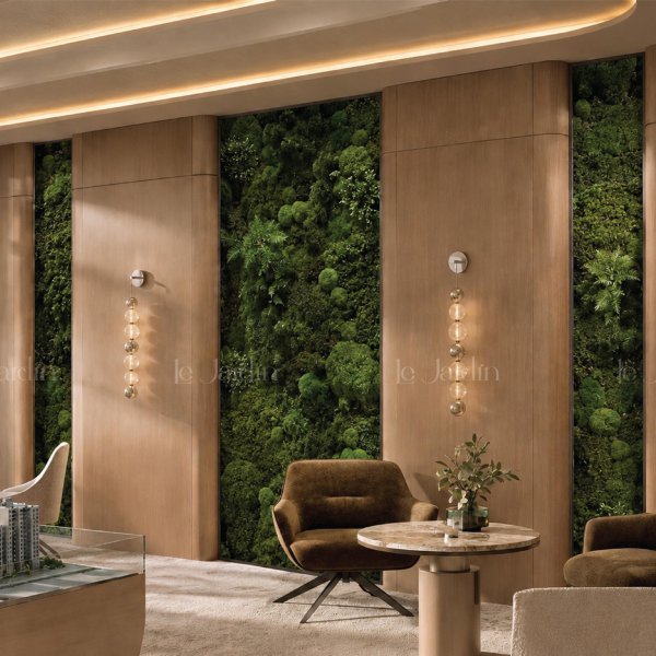 Dự Án Tranh Rêu Bảo Tồn Đa Sắc Độ Cho Không Gian Làm Việc Cao Cấp - Diamond Plaza Quận 1, HCM