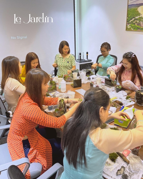 Workshop Terrarium | Hoạt Động Ý Nghĩa Mừng Quốc Tế Phụ Nữ 8/3 Cho Doanh Nghiệp